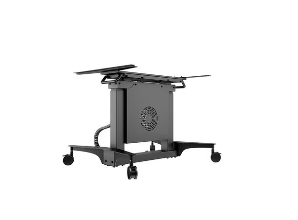 Multibrackets Gulvtralle motorisert Tilt & Table Svart, 800x600, 100Kg 