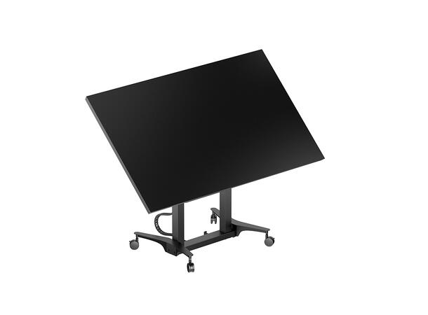Multibrackets Gulvtralle motorisert Tilt & Table Svart, 800x600, 100Kg 