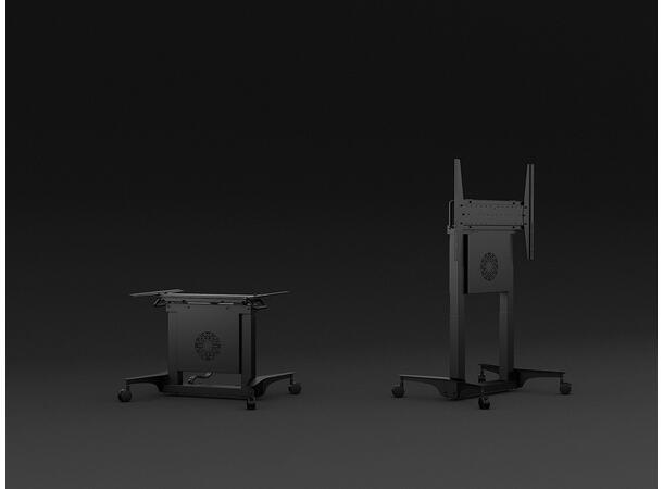 Multibrackets Gulvtralle motorisert Tilt & Table Svart, 800x600, 100Kg 