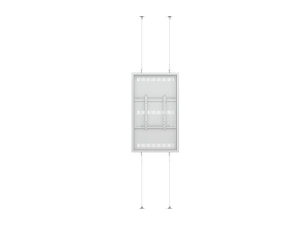 Multibrackets Pro Series - Enclosure 55" Wire F2C Medium White* 