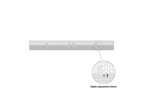 Multibrackets Pro Series - Enclosure 55" Wire F2C Medium White* 
