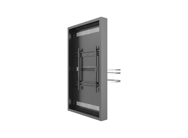 Multibrackets Pro Series - Enclosure 55¨ High Brightness Column Medium Black* 