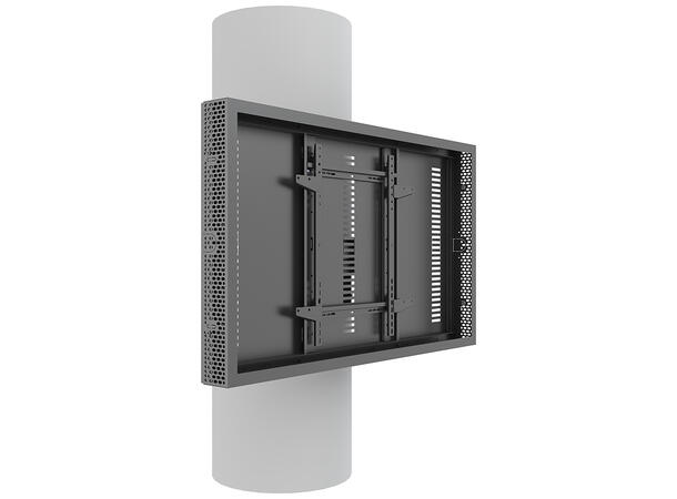 Multibrackets Pro Series - Enclosure 55¨ High Brightness Column Medium Black* 