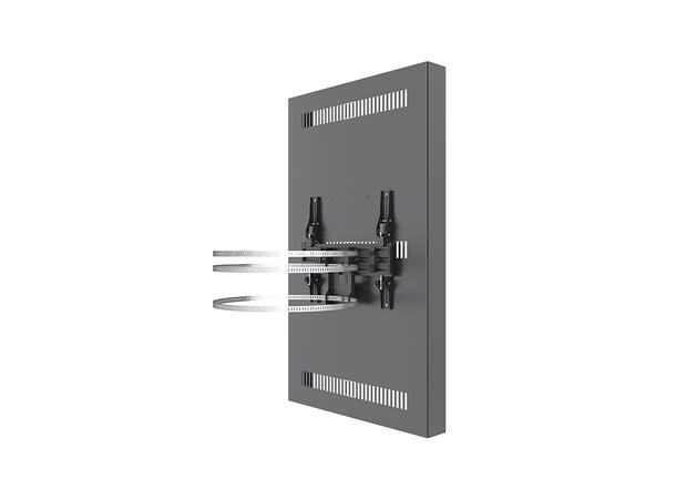 Multibrackets Pro Series - Enclosure 55¨ High Brightness Column Medium Black* 