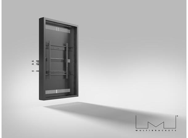 Multibrackets Pro Series - Enclosure 55¨ High Brightness Column Medium Black* 