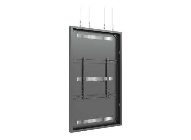 Multibrackets Pro Series - Enclosure 75" Wire Large Black 