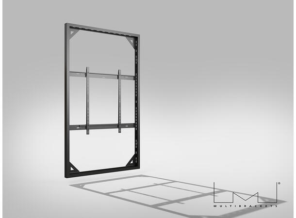 Multibrackets Pro Series - Enclosure 98¨ Wall Slim Large Black 