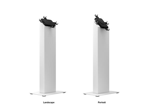 Multibrackets Pro Series - Kiosk White w ith Tablet Mount 7"-14,6" * 