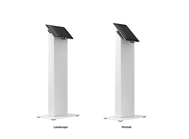 Multibrackets Pro Series - Kiosk White w ith Tablet Mount 7"-14,6" * 