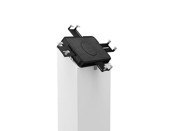 Multibrackets Pro Series - Kiosk White w ith Tablet Mount 7"-14,6" * 