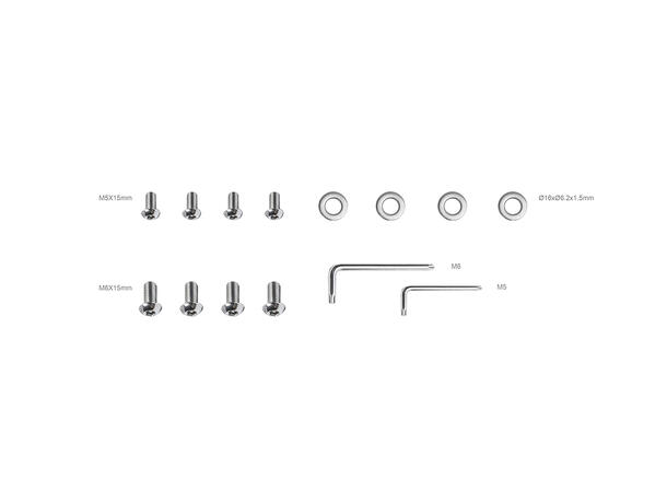 Multibrackets Pro Series - Safety Anti T heft Screws M5 M6 