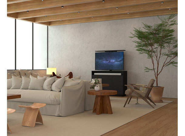 Multibrackets TV heis kabinett 65" Valnøtt, 50Kg, VESA 600400 