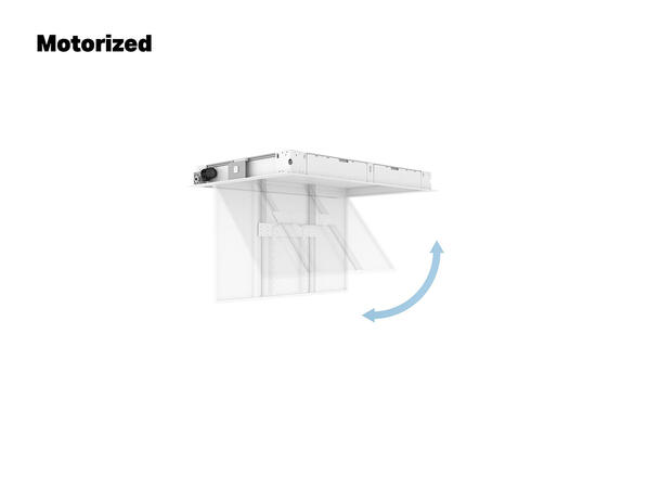 Multibrackets Takfeste motorisert 65"-86" 