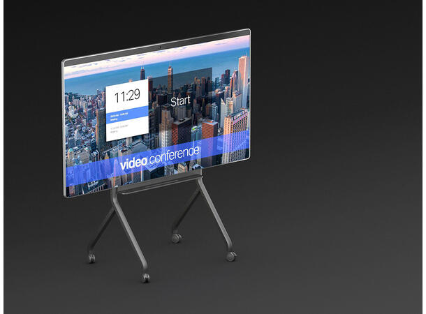 Multibrackets Tralle motor Collaboration Svart, 1200x600, 90Kg, 65"-100" 