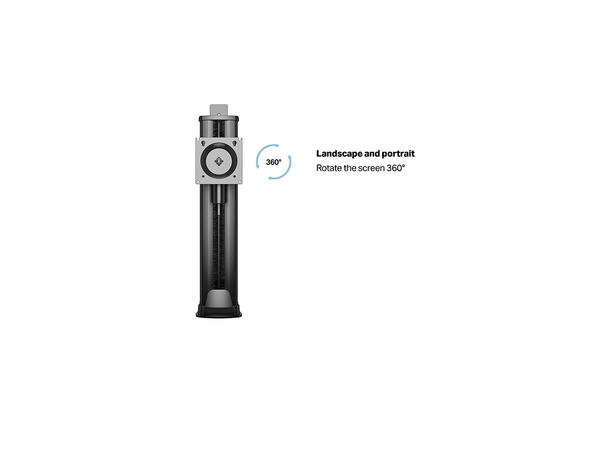 Multibrackets Veggfeste HD Single Svart , VESA 100, 24Kg, 32-50" 