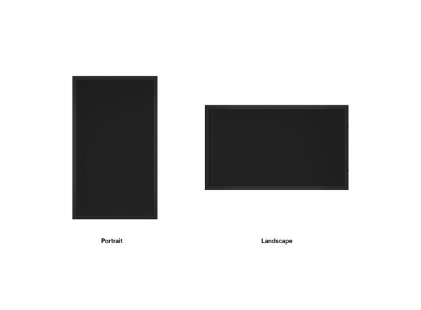 Multibrackets Veggfeste Samsung OH75F-A Sort, VESA 1186*560, 160Kg 