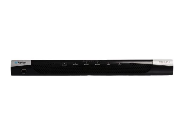 Raritan DKX3-816 16-port KVM-over-IP switch, 8 remote use 