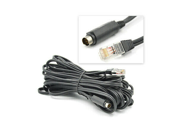 Rj45 Visca Control Cable RJ45 Till 8-Pin DIN | 25m 