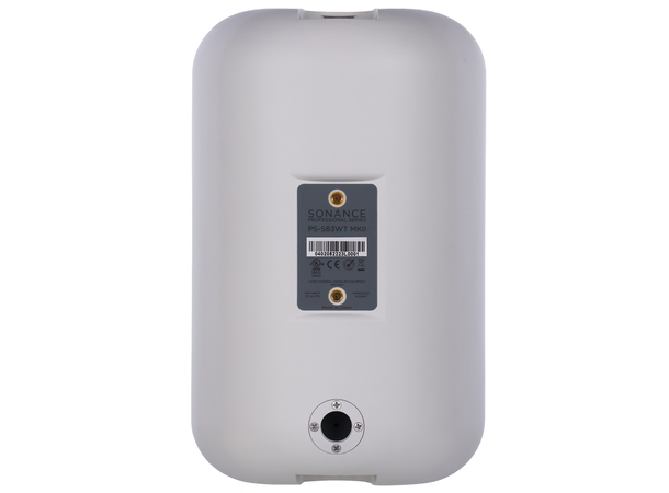 Sonance PS-S83WT MKII 8" vegghøyttaler Basshøyttaler 100V / 8 ohm HVIT (1 stk) 