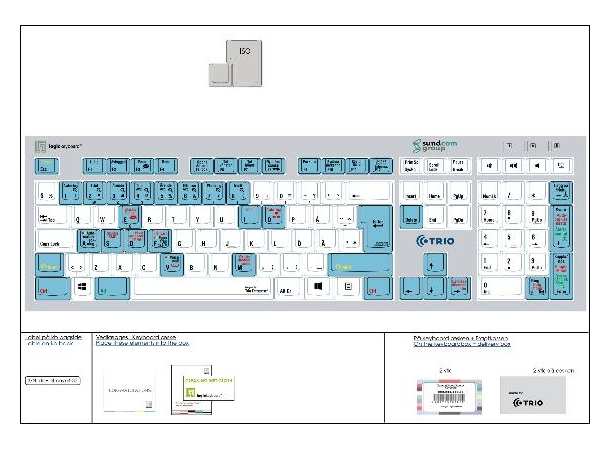 Trio Enterprise 8.0 Attendent  Telecom K Tangentbord Trio Enterprise 8.0 Svensk 