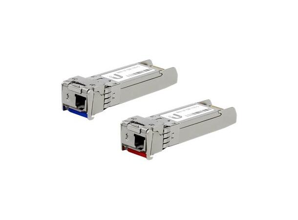 Ubiquiti SFP+ BiDi SM 10Gbit, 1 par 1 BiDi pair, LC Connector. 10km