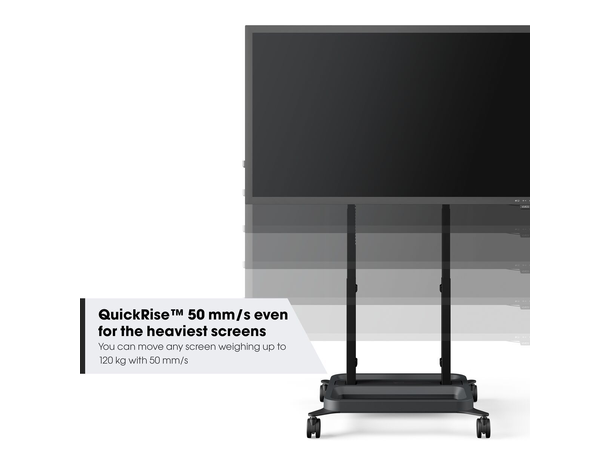 Vogels Motorisert gulvstativ RISE 5205 Svart, 800x600, 120Kg, 50 mm/s 