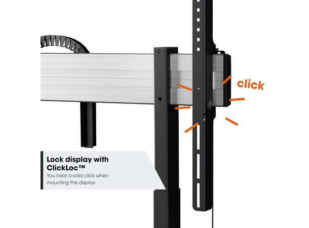 Vogels Motorisert gulvstativ RISE 5205 Svart, 800x600, 120Kg, 50 mm/s 