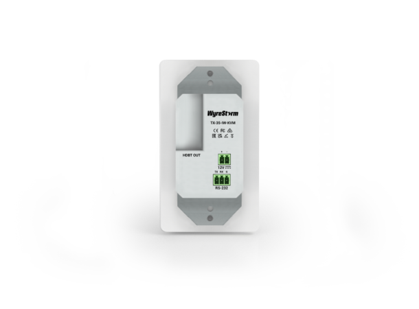 Wyrestorm TX-35-IW-KVM Single Gang HDBT 2.0 Transmitter | 4K60Hz 4:2:0 