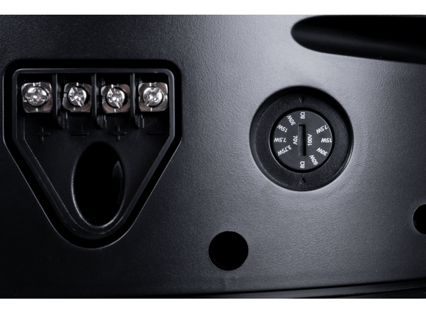 Blaze Audio CiX6-V Black 6" Coax +  1" Comp.driver 100V/8ohm IP55 