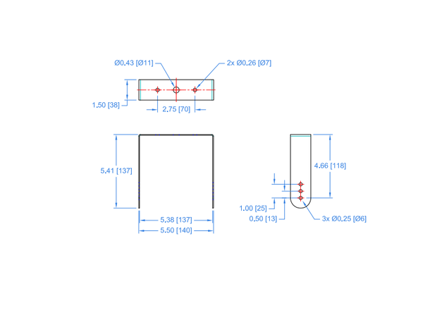 Fulcrum Acoustic UB-RX4 White Mounting brackets RX4 White 
