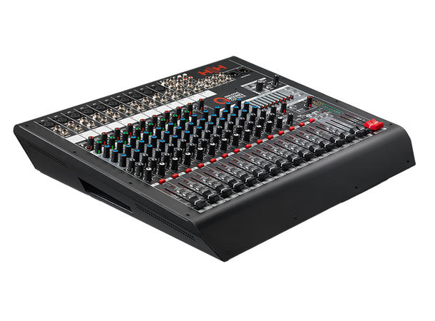HH Analogue Mixer Q16 FX 16Ch 10Mic 4St line FX 3Bn EQ 8Comp 2Aux 
