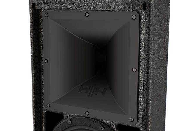 HH Høyttaler Tessen TNi-W8PRO-BK Svart 8" + 1" 200W AES Kontinuerlig 400W 8Ohm 