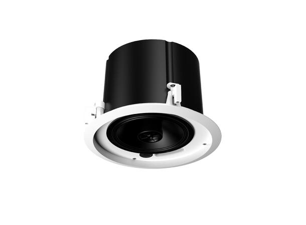 HH Innfellingshøyttaler Tessen TNi-C6 6,5+1" 40W@100V 55W@ 8 Ohm Hvit 