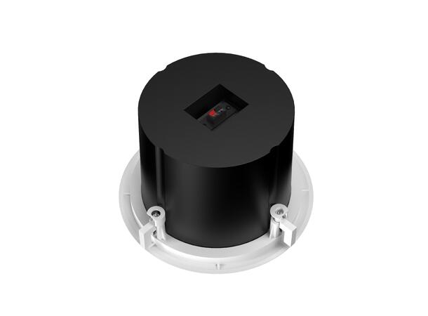 HH Innfellingshøyttaler Tessen TNi-C6 6,5+1" 40W@100V 55W@ 8 Ohm Hvit 