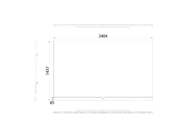 Hisense 108" LED all-in-one wallmount 600nits, Android 9.0, Pixe 1.25 COB 