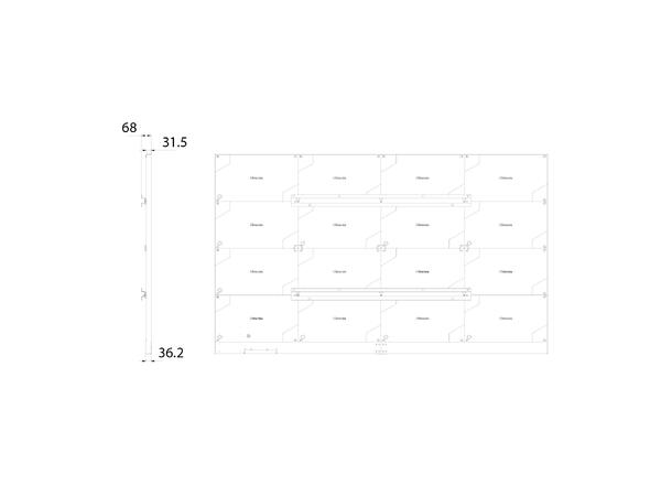 Hisense 108" LED all-in-one wallmount 600nits, Android 9.0, Pixe 1.25 COB 