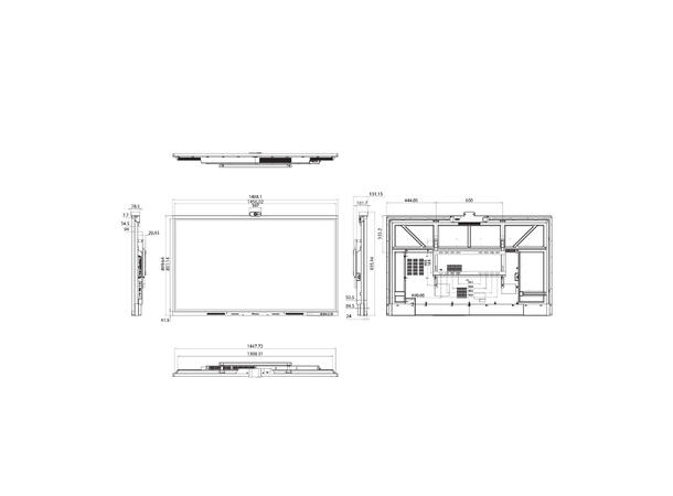 Hisense 65" GoBoard PRO Touch, camera Google Certification, Android 13, 2025 
