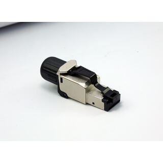 LinkIT Field Plug Cat.6A STP PoE++ 22-26/1 AWG , Support 100W type 4