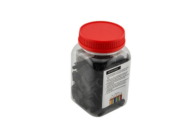 LinkIT RJ45 black strain relief boot 7.0 - 8.0mm | 50 pcs 