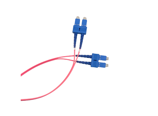LinkIT fibersnor OS2 SC/SC 3m Duplex | SM |  LSZH |  Pink 