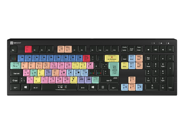 Logickeyboard Adobe Premiere PC SCN PC Backlit ASTRA 