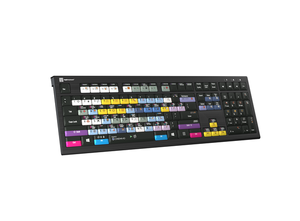 Logickeyboard Cinema 4D Astra 2 PC UK PC Backlit ASTRA
