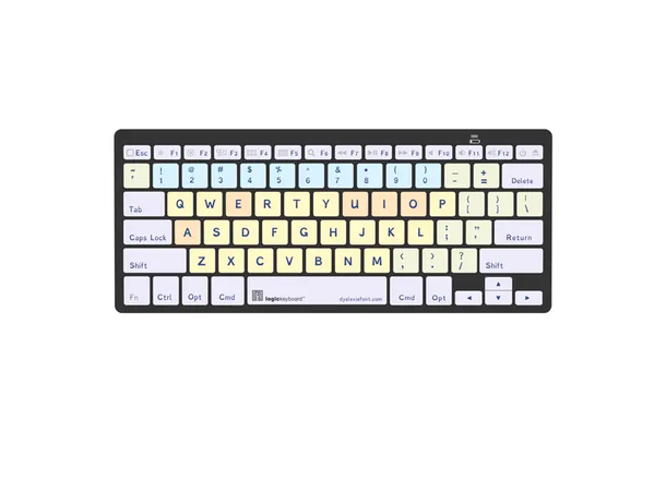 Logickeyboard Dyslexie BT Mac SE Mac Bluetooth Mini 