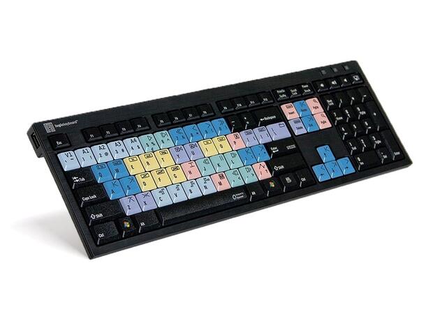 Logickeyboard Quantel PC Nero UK PC NERO, USB