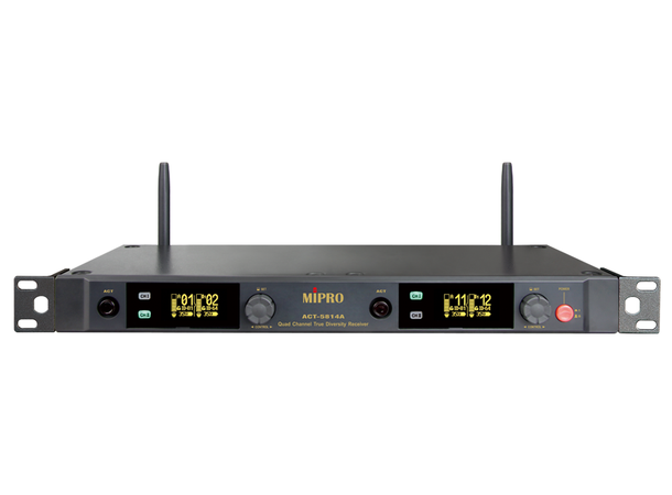 Mipro Trådløs ACT-5814A 4x580T 4 kan mottaker 4 x lomme 5GHz Sett 