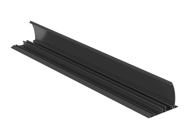 Multibrackets Cable Cover Floor Black - 139mm W - 750mm L 