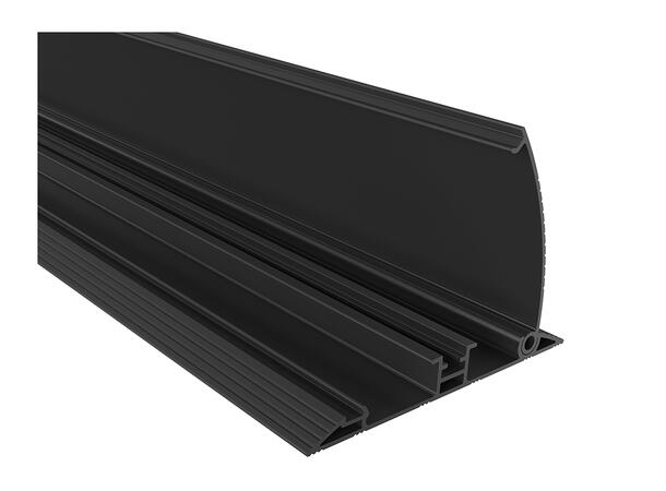 Multibrackets Cable Cover Floor Black - 139mm W - 1100mm L 