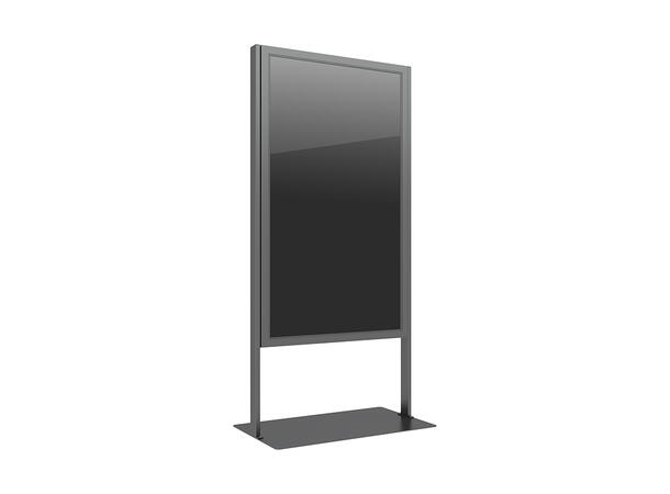 Multibrackets Pro Gulvstativ 65" Svart, 400x500, 50Kg, Floorbase 