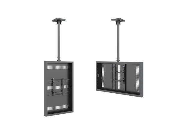 Multibrackets Pro Series - Enclosure 43" Ceiling Small Black* 