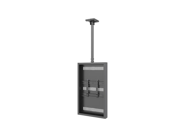 Multibrackets Pro Series - Enclosure 43" Ceiling Small Black* 